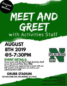 Meet and Greet August 8 2019
